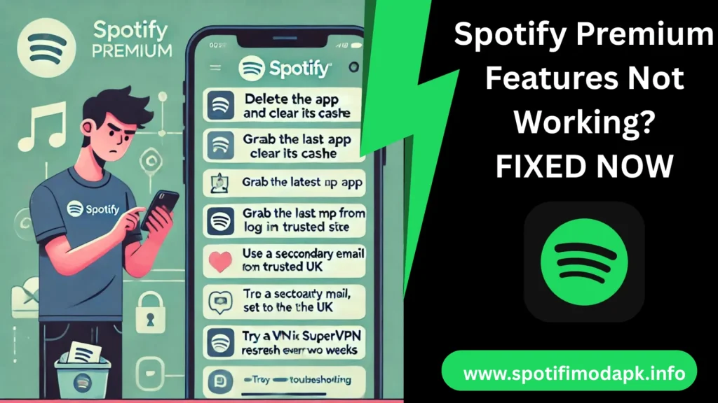 Spotify Premium Features Not Working Spotify Premium Features Not Working