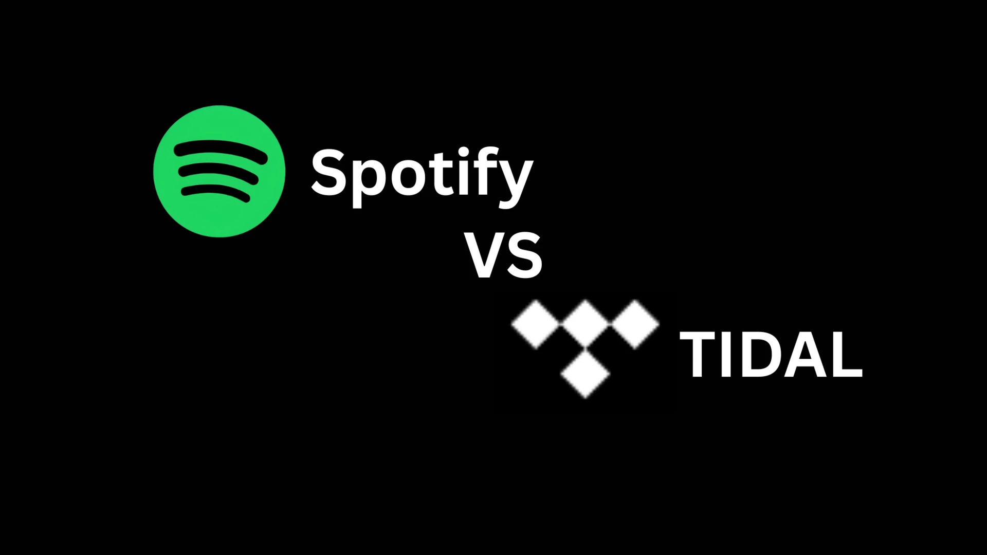 TIDAL Spotify vs TIDAL